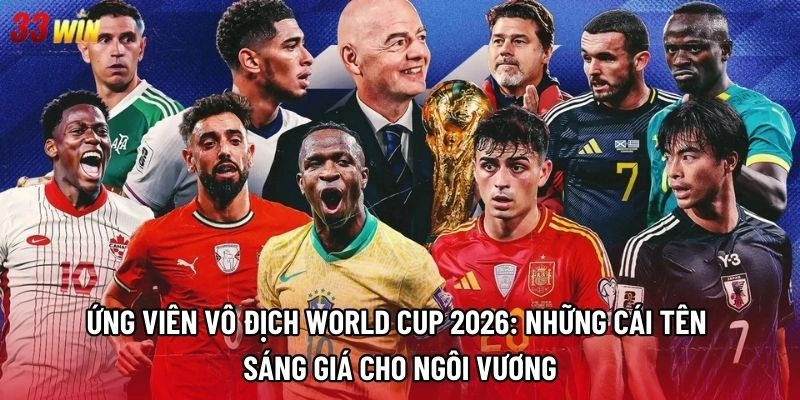Ứng viên vô địch World Cup 2026: Những cái tên sáng giá cho ngôi vương