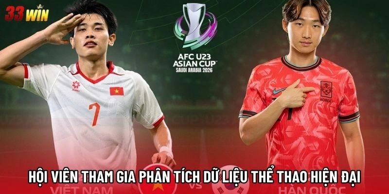 Hội viên tham gia phân tích dữ liệu thể thao hiện đại